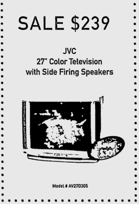 JVC AV-27D305