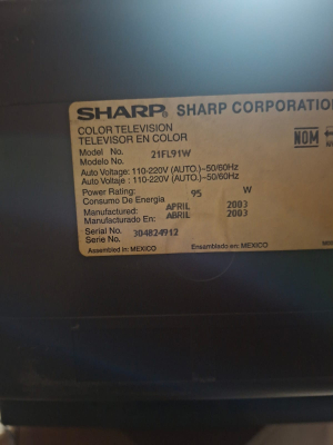 Sharp 21FL91W