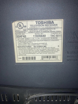Toshiba 32AF42