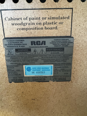 RCA G35830WK