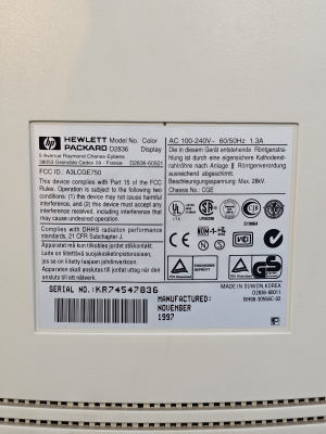 HP D2836