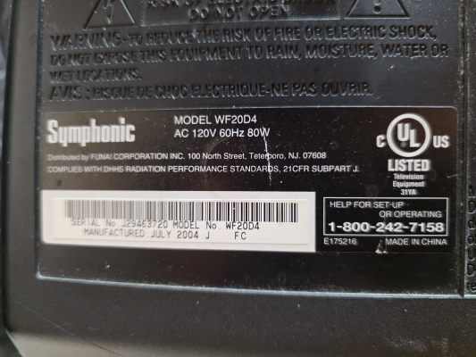 Symphonic WF20D4
