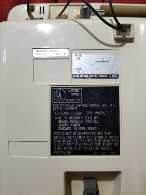 Sears 562.40260700