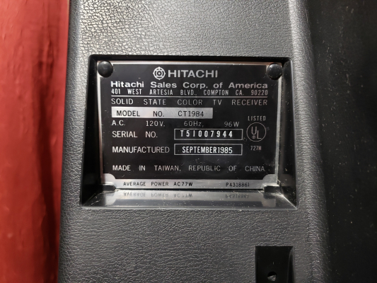 Hitachi CT19B4
